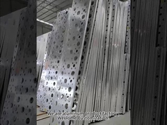 T-gevormd het Aluminiumkabinet van het Dragersysteem voor Binnenhuisarchitectuur met Wit en Gouden