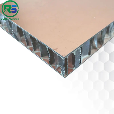 1220mm Aluminum Honeycomb Core Panel Wood Grain Acoustic Filling Wooden Panel