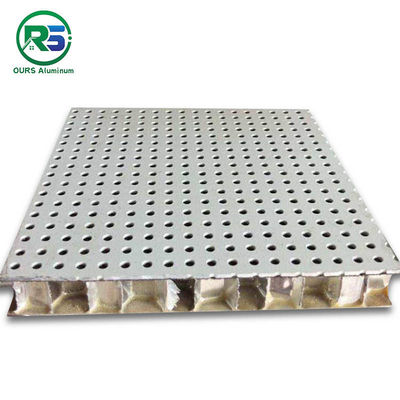 Self Cleaning Honeycomb Aluminium Sheet Anodized Brushed 6mm-100mm For Interior