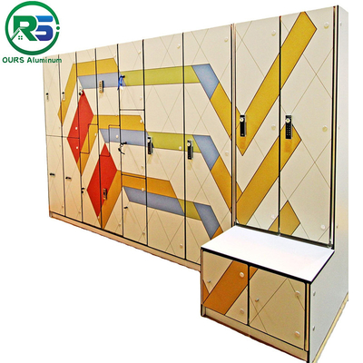 Branddichte binnenmuur Aluminium honingraat panelen 4x8 Aluminium architectonische tegels Tegular