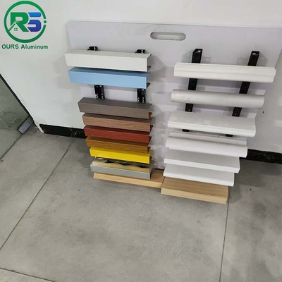Moderne en eenvoudige ontwerp 0,7-3,0 mm dikte aluminium wandpanelen voor populaire decoratie